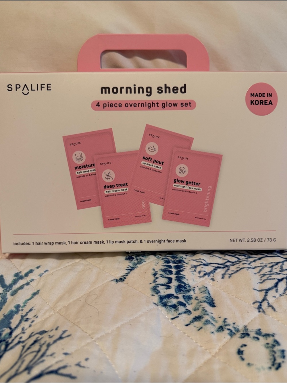 Alife Morning Shed 4-Piece Overnight Glow Set - Pink